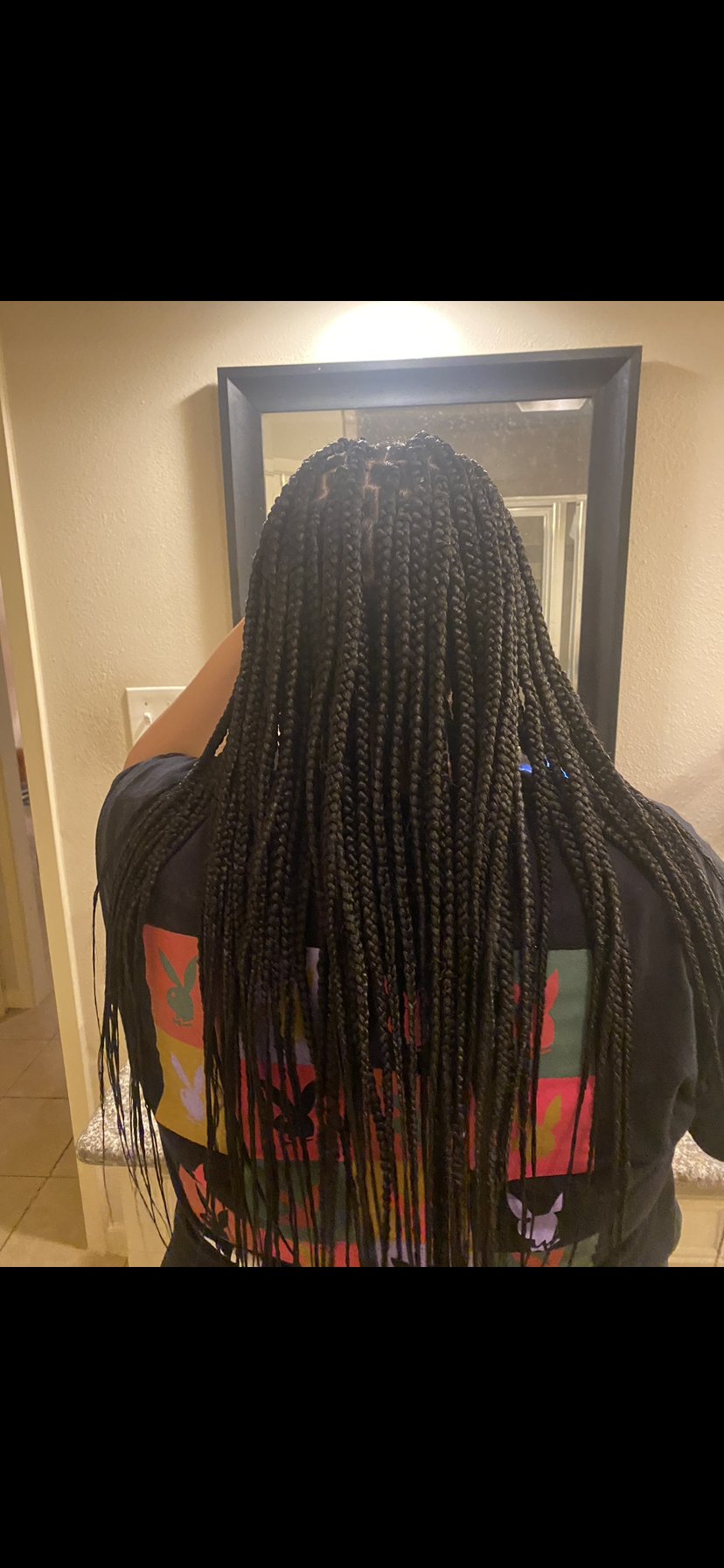 Knotless Braids with blonde ends