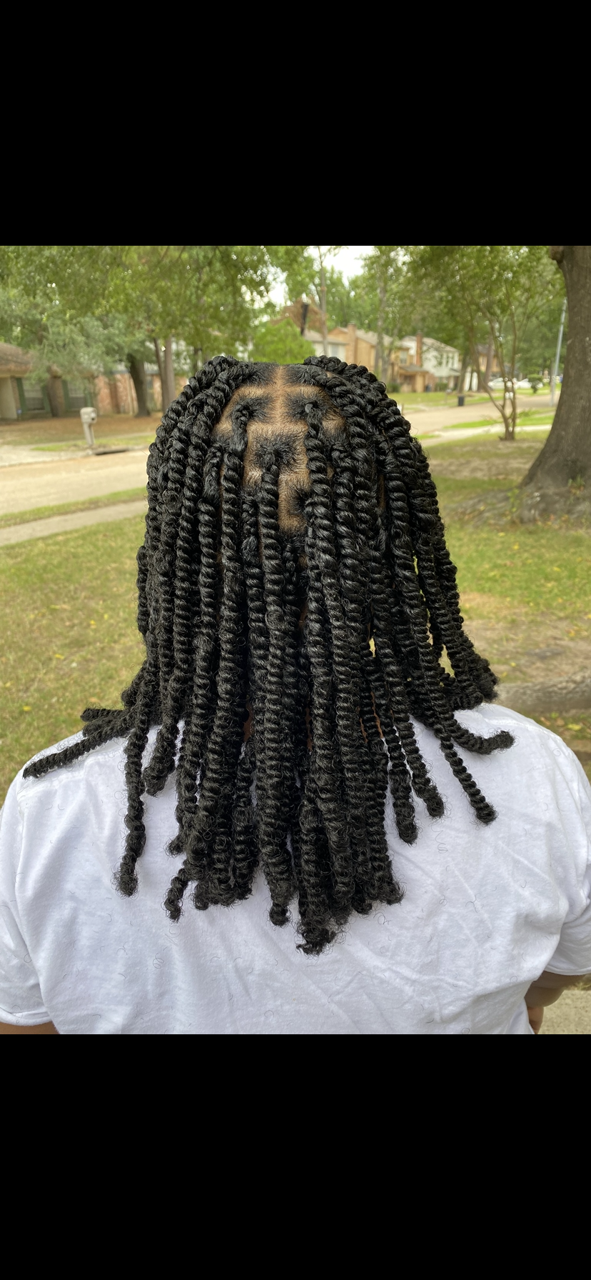 Twists — outdoor portrait
